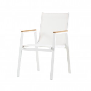 Snow white dining chair (Poly wood) S1