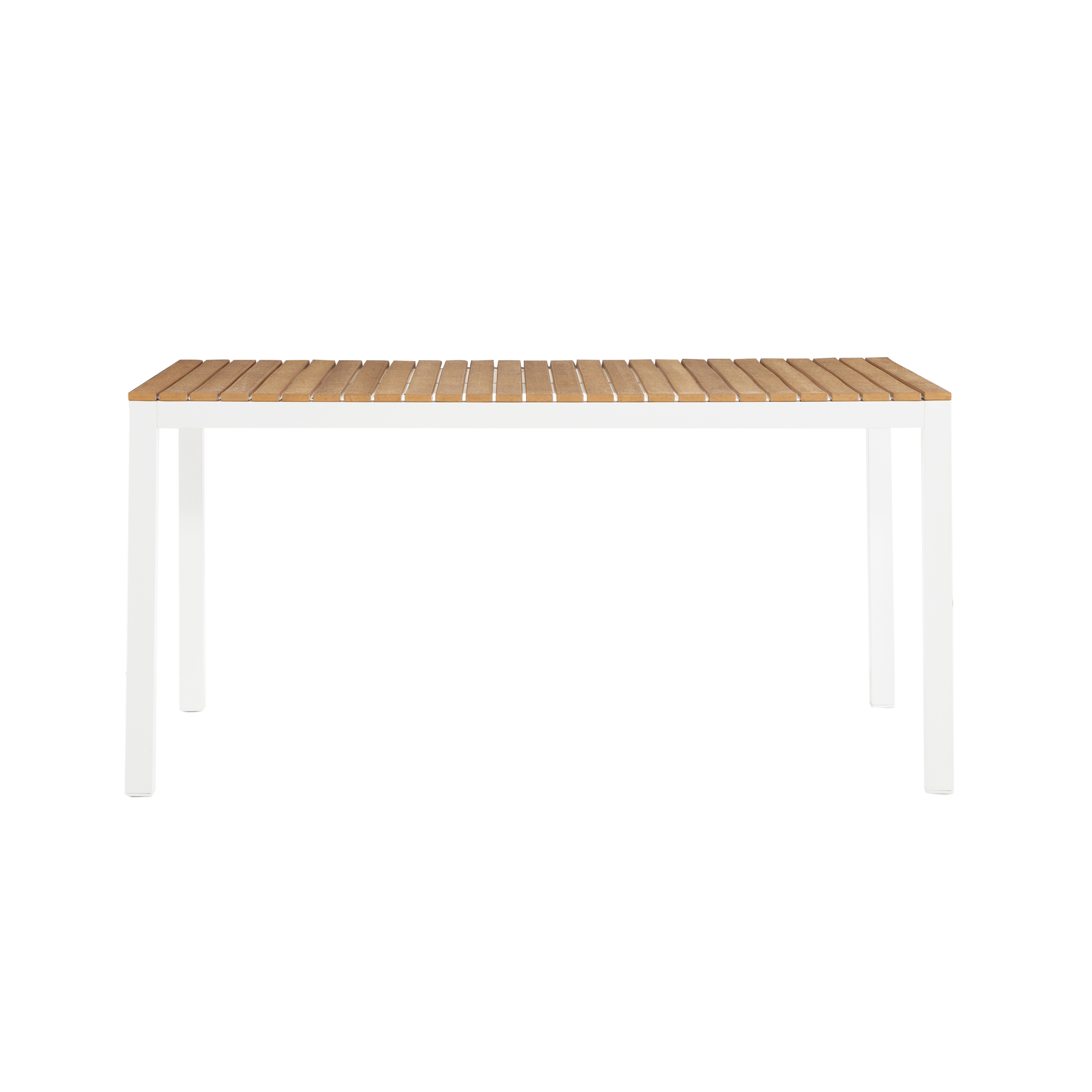 Snow white dining table (Poly wood) S2