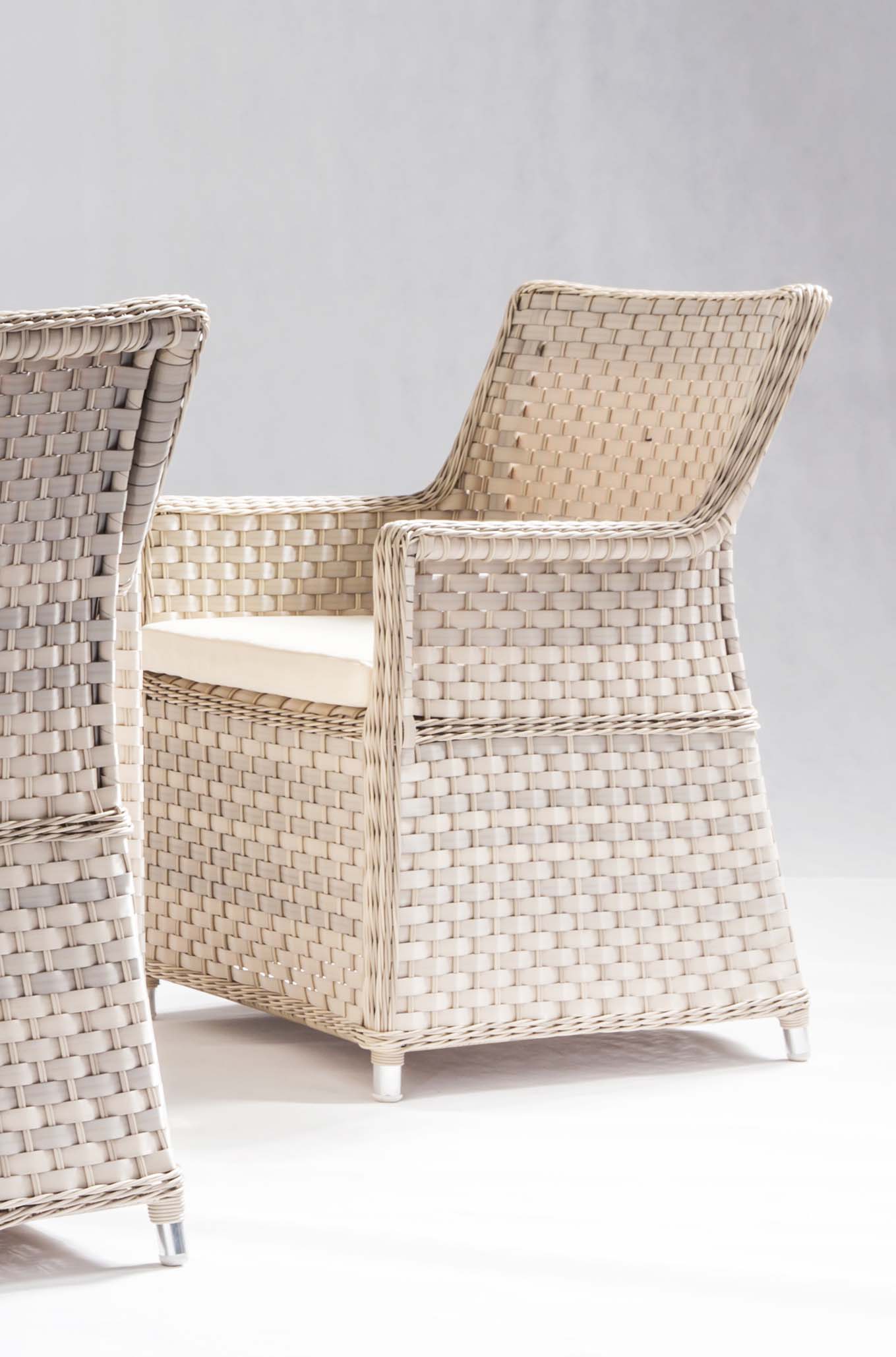 Spring rattan dining chair D3