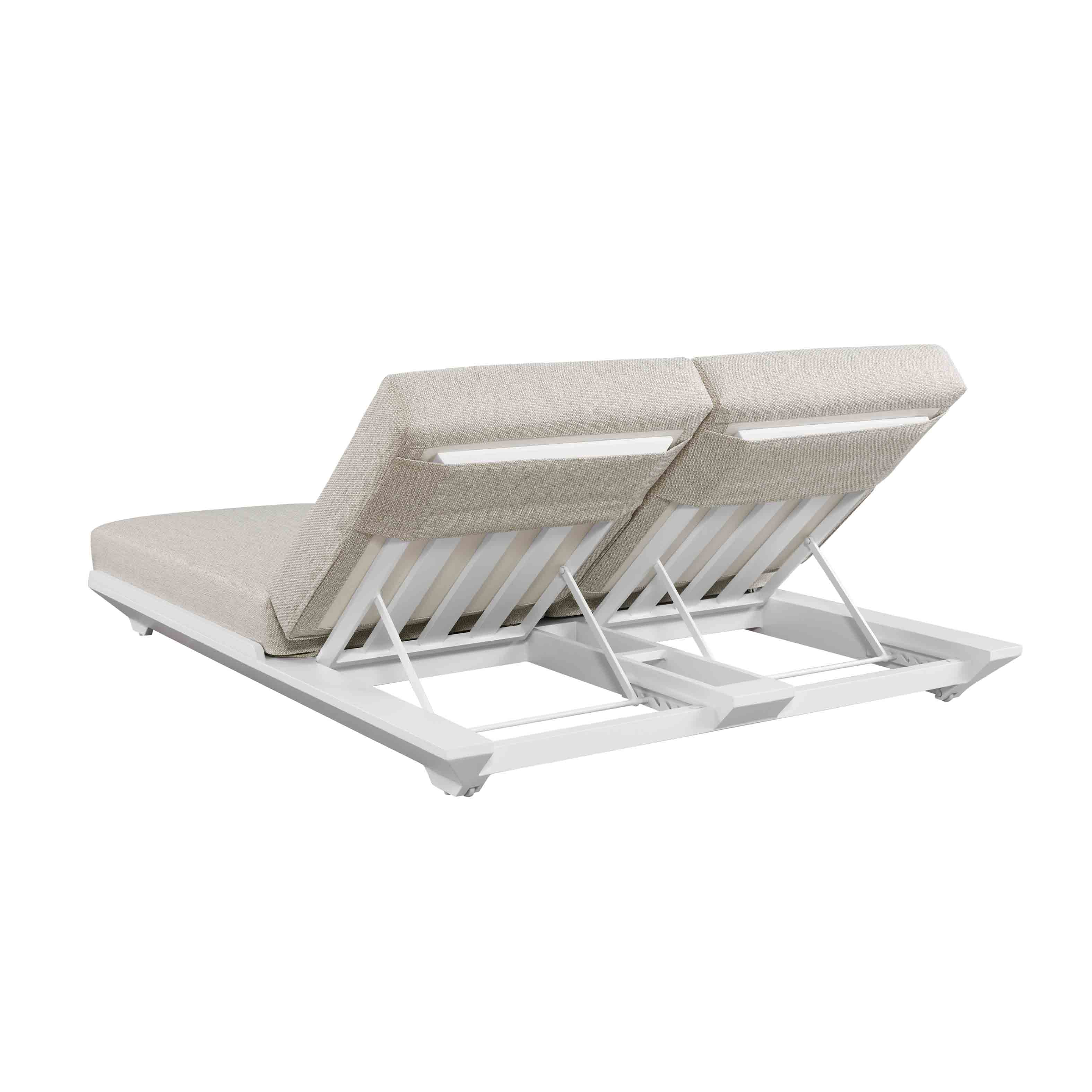 Zeus alu. double daybed S4